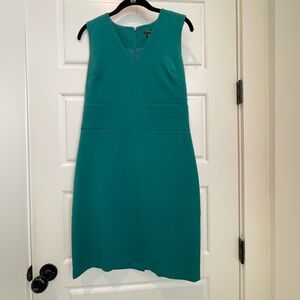 Green Ann Taylor work dress